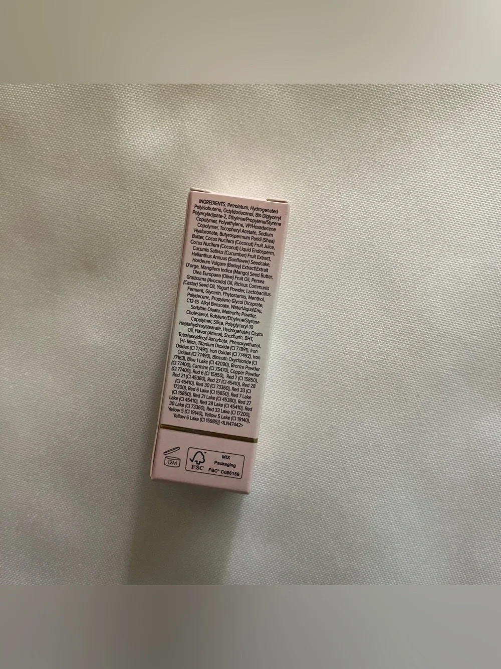 Too Faced Pillow Balm Hydrating Lip Treatment Mini Size Shade Original NWT